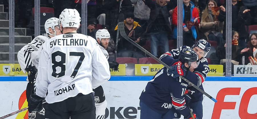 Четыре из четырёх! «Металлург» вновь обыграл «Трактор», одержав волевую победу